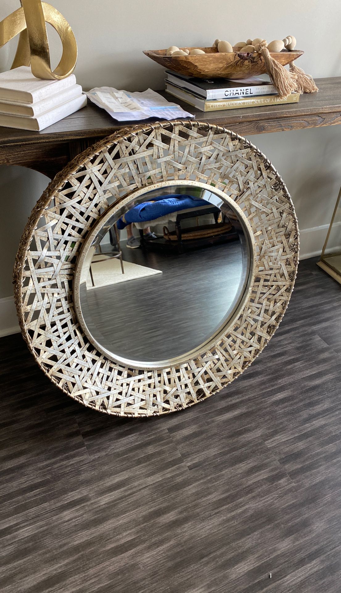 Uttermost lamp and mirror