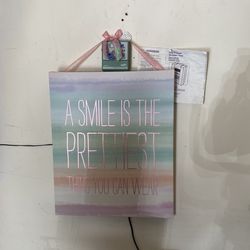 Sweet Canvas Approx Poster Size Great Condition