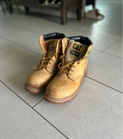 CAT Caterpillar Steel Toe Work Boots