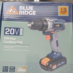 Blue Ridge Cordless Drill