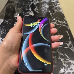 Red iphone 11