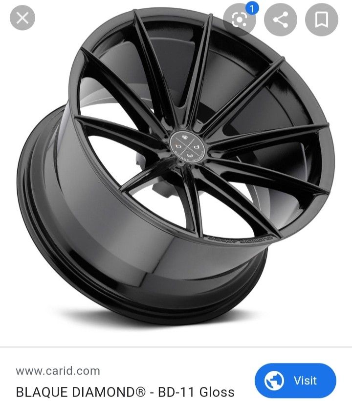 22" staggered bd-11 rims