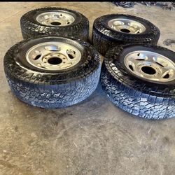 8x6.5 / 8 x165 8 lug rims on falken wild peak A/T 265/75/16