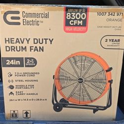 HEAVY DUTY DRUM FAN