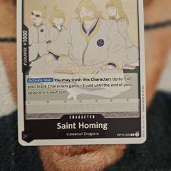 OP10-093 Saint Homing CHARACTER CARD