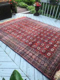 Vintage Turkish area rug