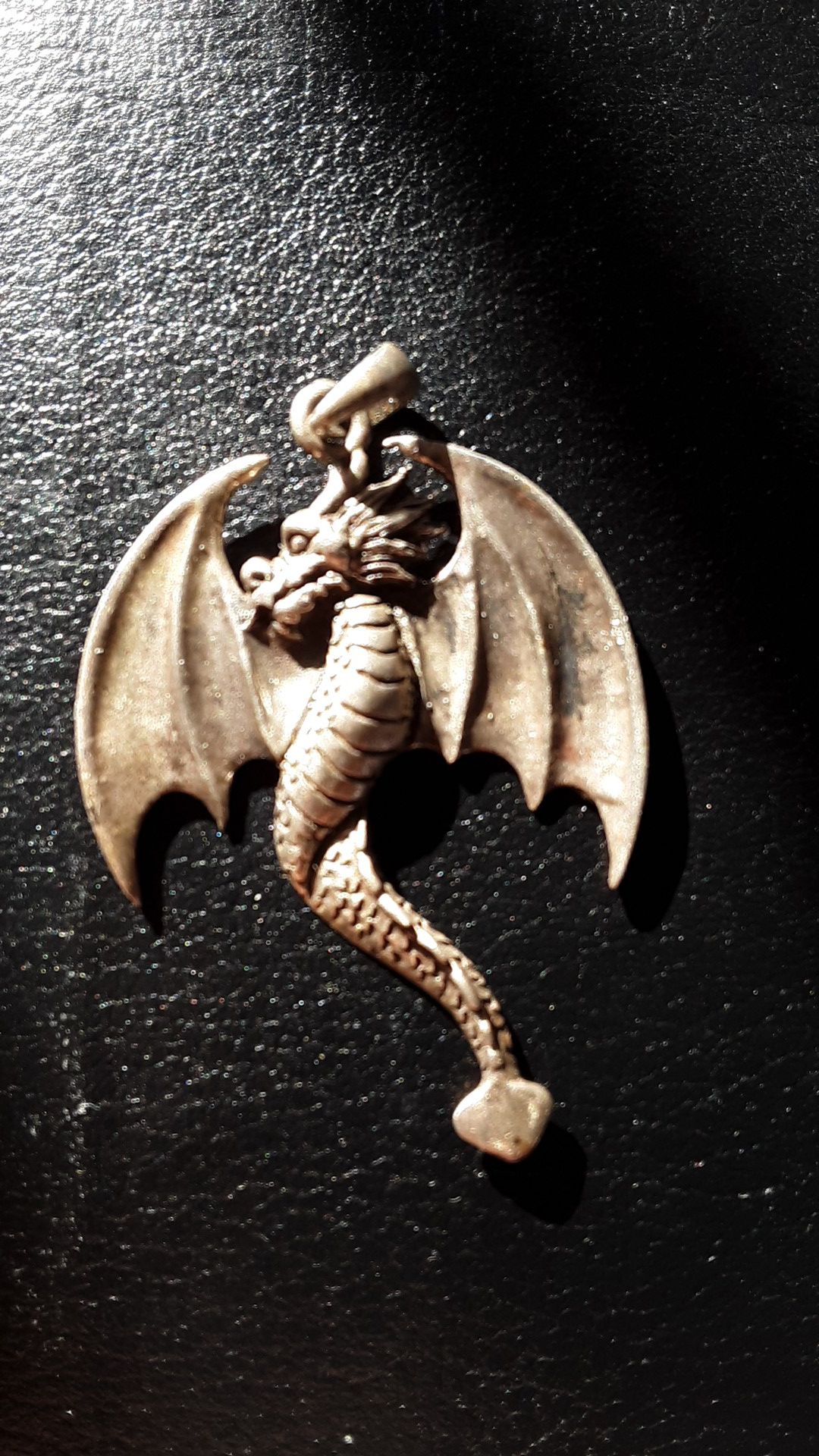 #price reduced# Silver Dragon Pendant