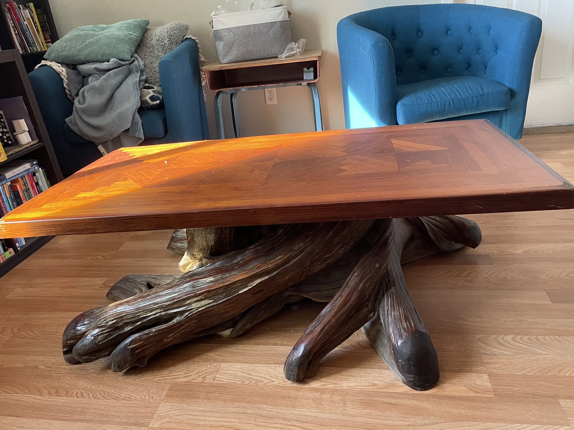 Coffee Table With Root Base
