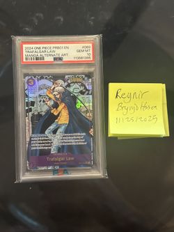 Psa 10 Law Manga Prb-01 
