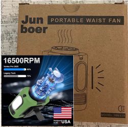 Portable Waist Fan 3 in 1