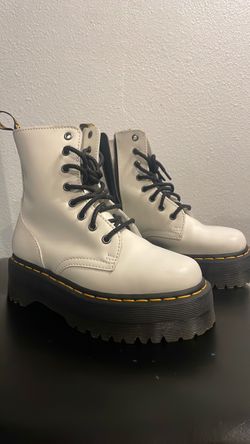 Jadon white Dr. Martens size 5