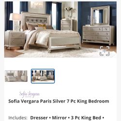 King size bedroom set