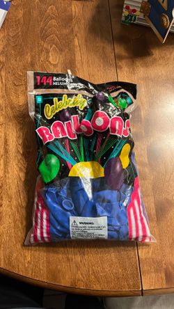 Party Balloons-Blue