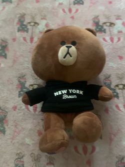 Brown bear, “line friends”