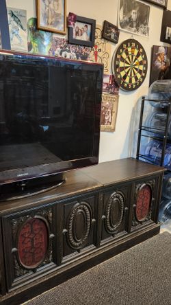 Old record player/stand