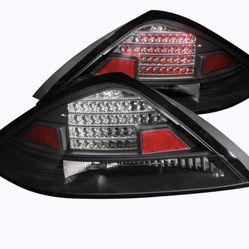 HONDA ACCORD 03-05 2DR LED TAIL LIGHTS BLACK