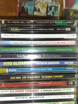 Spanish CD's $2 each