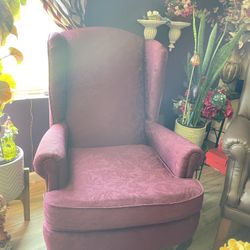 Red One Seater Couches 