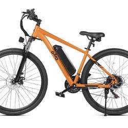 Qlife Electric Bike for Adults Ebike,PEAK 750W Brushless Motor,Removable Battery,Commuting Electric Mountain Bike,Up to 22MPH 7-Speed Electric 