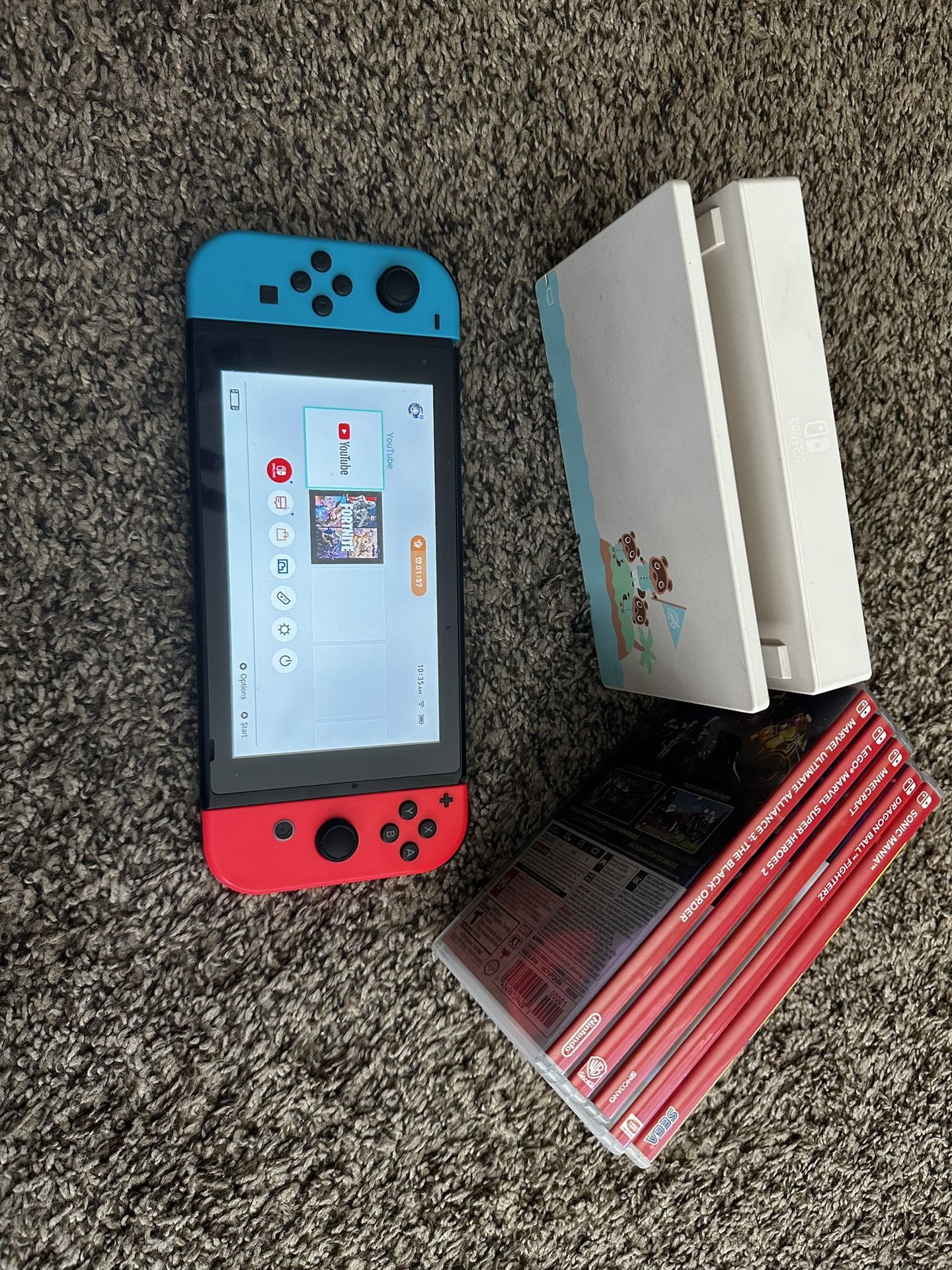 Nintendo Switch With games