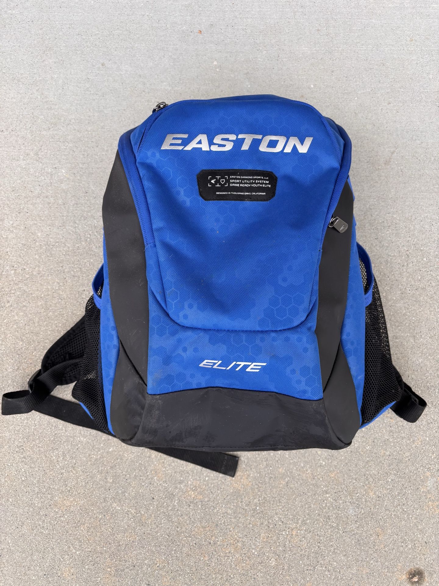 Easton kids baseball bag backpack