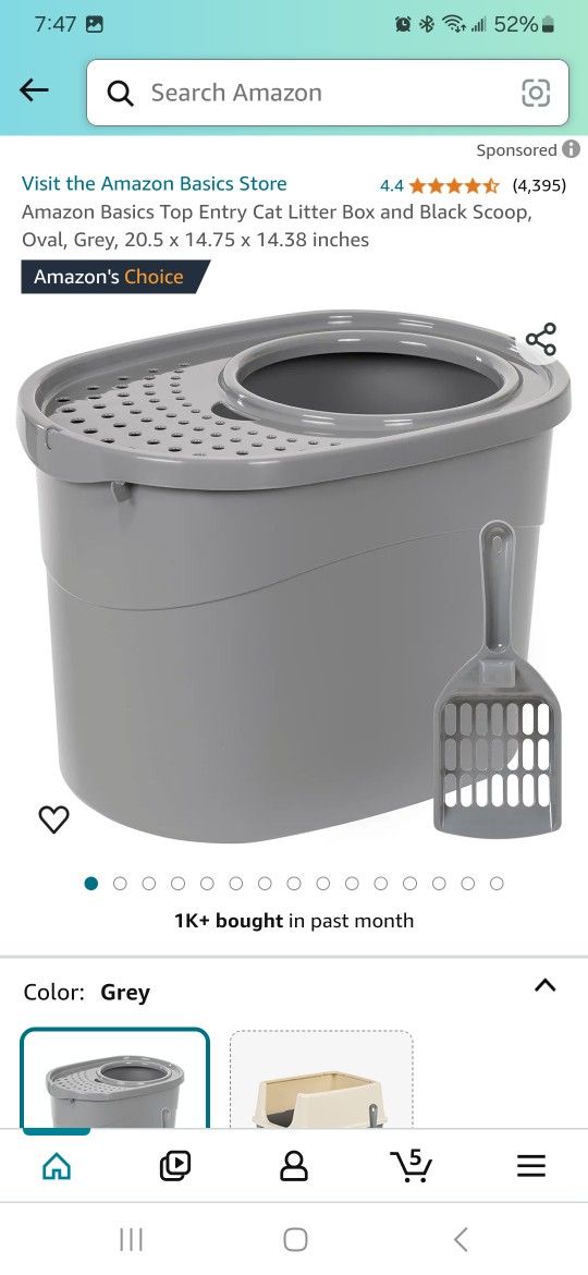 Brand New LITTER BOX