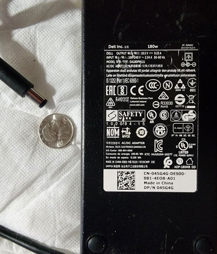 Lenovo Toshiba Dell HP Fujitsu ASUS Gateway Acer Laptop Notebook Computer Charger Power Adapter Cord