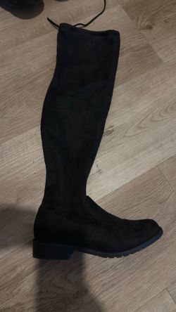 Knee High Black Women's Boots