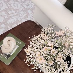 End Table Solid Wood 