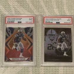 Jonathan Taylor PSA 9 Rookie Cards