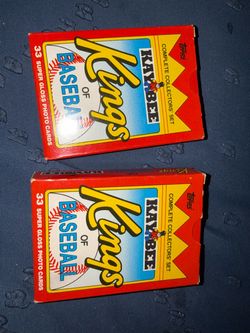 Topps Kay-Bee Kings of Baseball Card Sets (2)