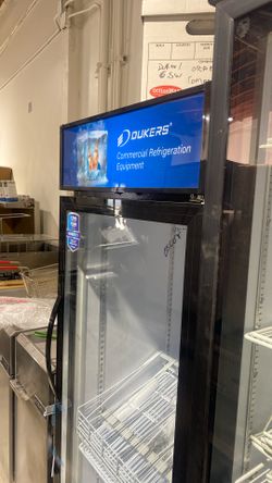 Dukers 1-Door Refrigerator