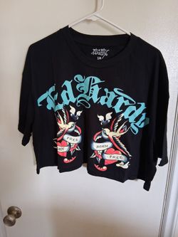 Don ed hardy women's crop top 1x