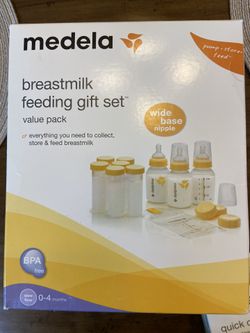 Breast Milk Feeding Gift Set, Steaming Bags And Storage Bags 