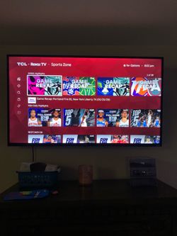 50in TV for sale!!!!!! TCL ROKU LIKE NEW