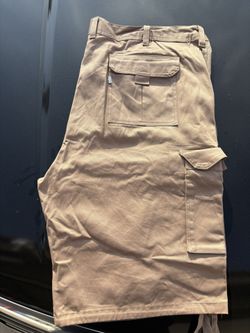 Khaki Pro club Cargo Shorts Size 48
