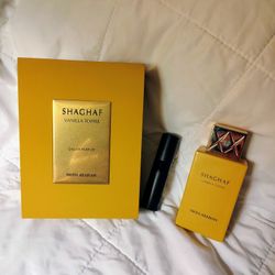 8ml Decant Swiss Arabian Shaghaf Vanilla Toffee Unisex EDP