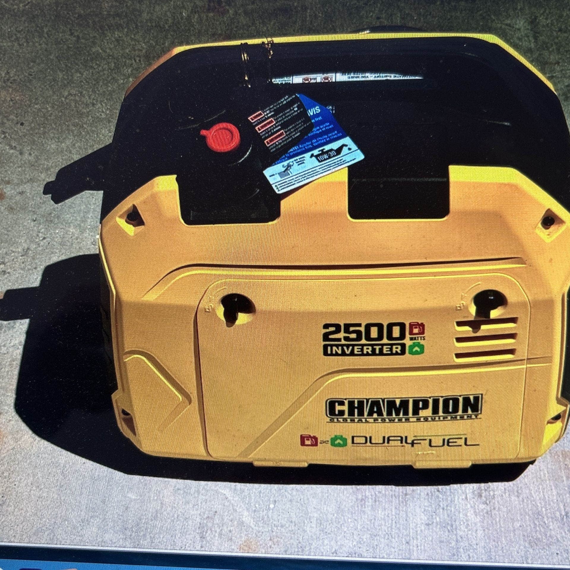 Champion 2500-Watt Ultralight Portable Inverter Generator with Quiet Technology