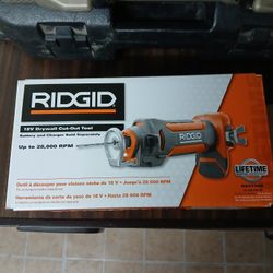 18v Ridgid Drywall Cut Out Tool