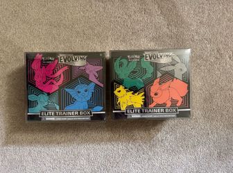 Pokemon Evolving skies elite trainer boxes