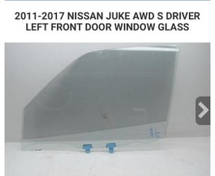 2011-2017 Nissan Juke Driver Side Window Glass