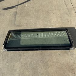 Jeep Wrangler TJ Front Windshield Frame With Glass Black OEM 03 Through 2006