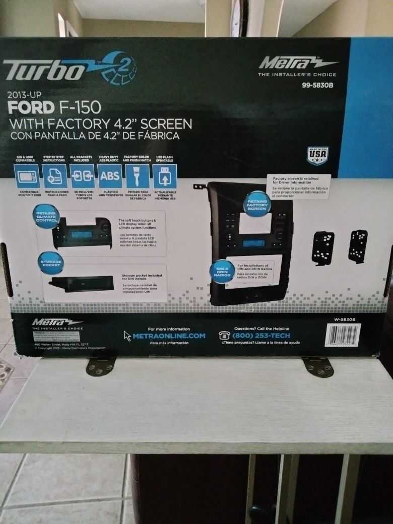 2013-up F-150 Front Radio Cover