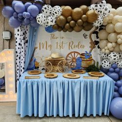 Rodeo Birthday , Cocomelon, Minecraft,  Stitch,  Backdrop,  Party Decorations 