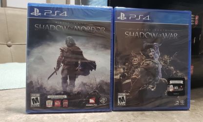 PS4 Shadow of War & Shadow of Mordor