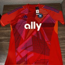 Adidas Charlotte FC Men’s XL Jersey New With Tags