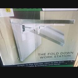 TRAILER WALL MOUNT FOLDING WORK STATION
