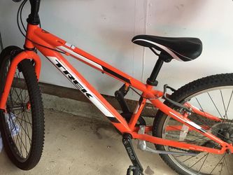 Orange Trek Bike
