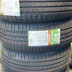 215-55-17 All Season Tires installed (4) New 50,000 Mile Warranty-We Finance 