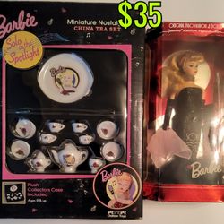 Solo Barbie and China Set $30